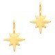 DQ metal charm Galaxy Star Gold